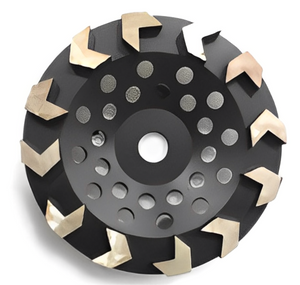 7" Arrow Segmented Cup Wheel